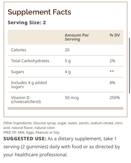 Vitamin D 2000 IU 100 Softgels