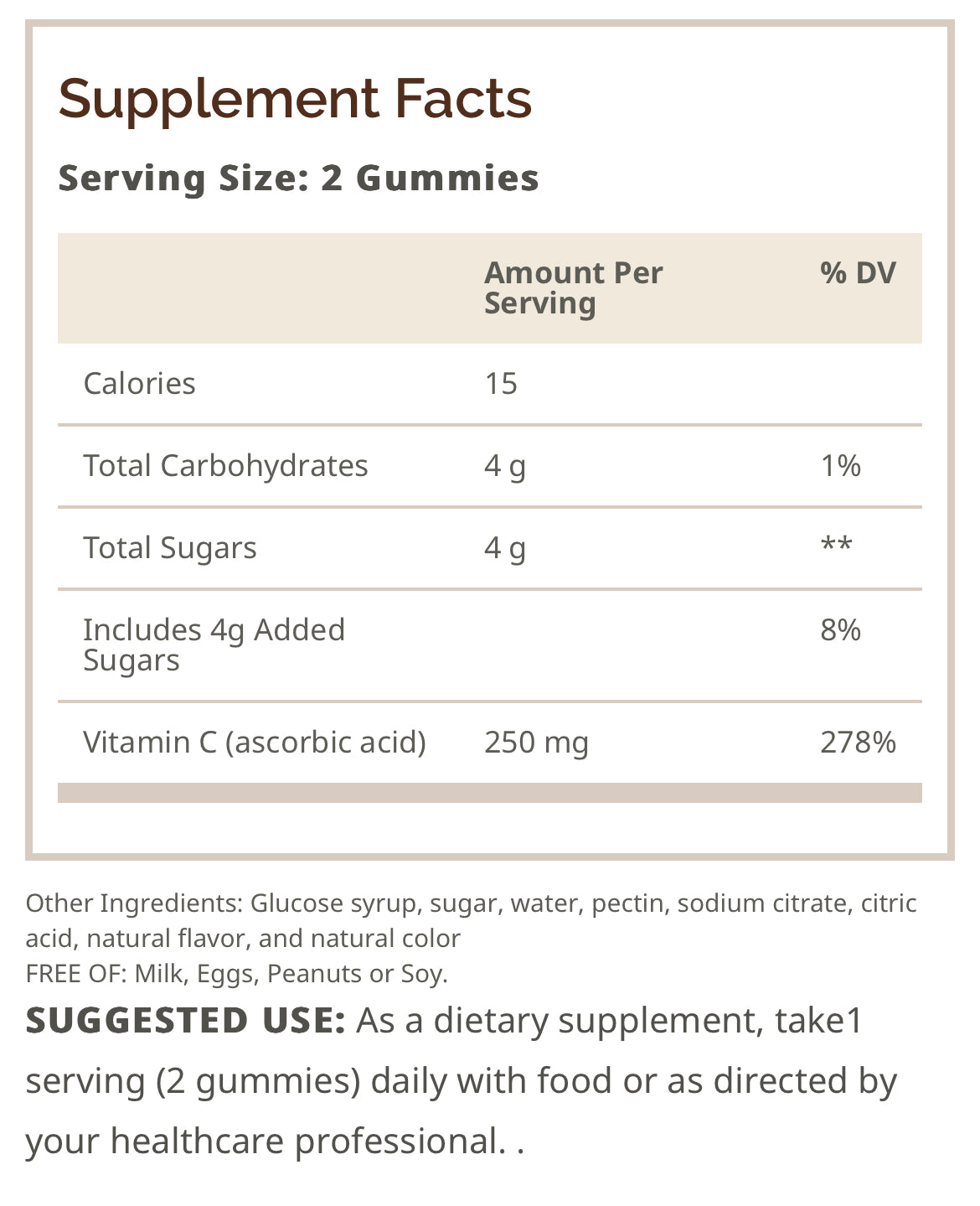 VitaDrops Vitamin C 250 mg