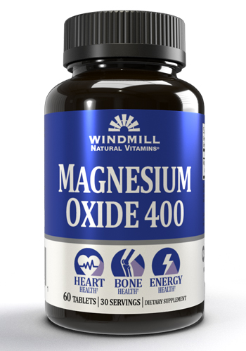 Magnesium Oxide 400mg 60 Tablets