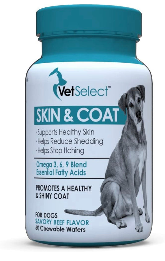 Vet Select Skin & Coat Vitamin for Dogs